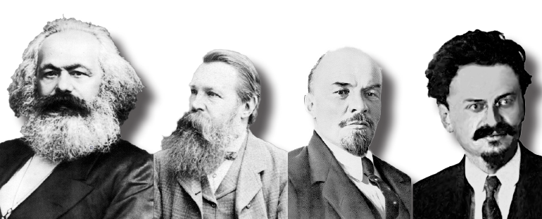 Marx, Engels, Lenin, Trotski